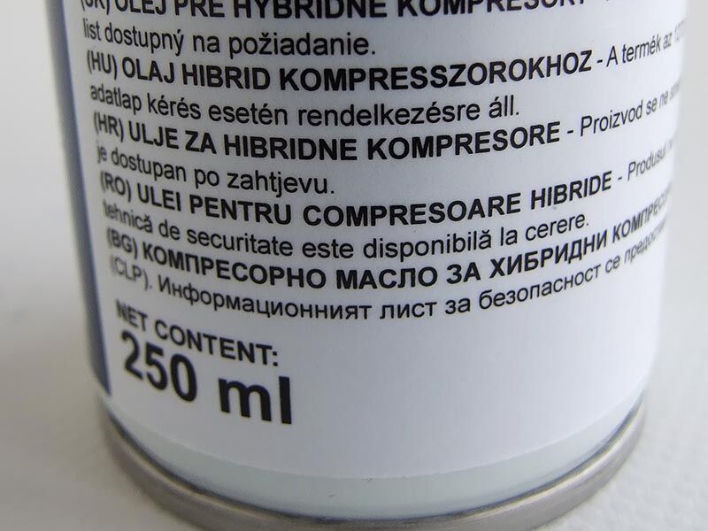 Ulje nd11 250ml za r134a hibridna vozila (osim sanden)