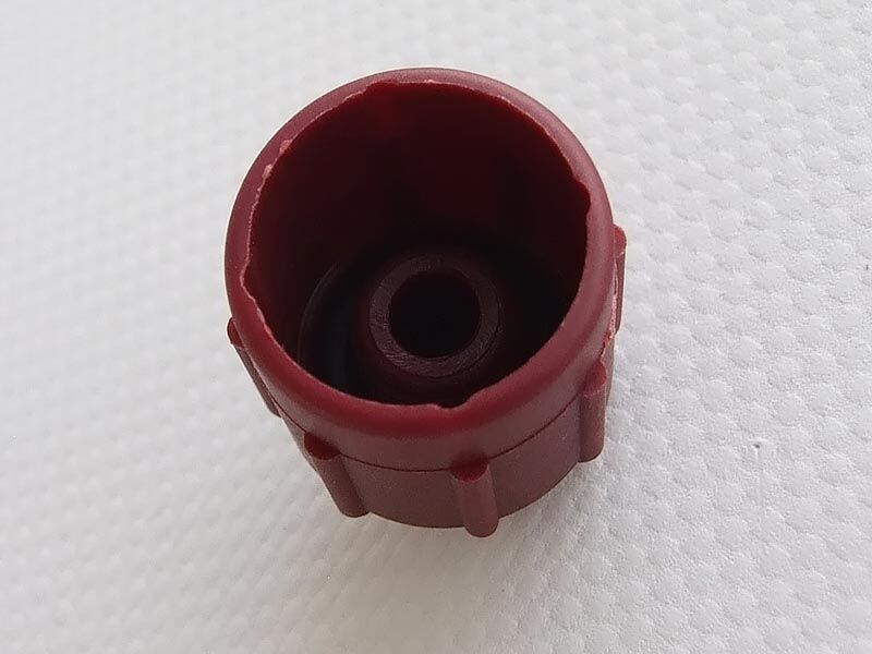 Kapica ventila crvena - visoki tlak 16mm
