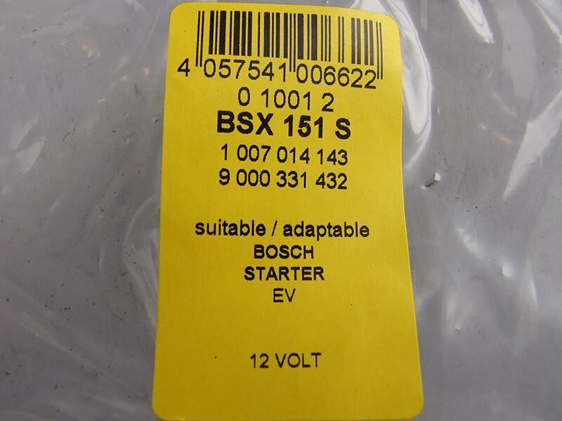 Cetkice elektropokretaca bosch 7.5x18x19 mercedes 124d