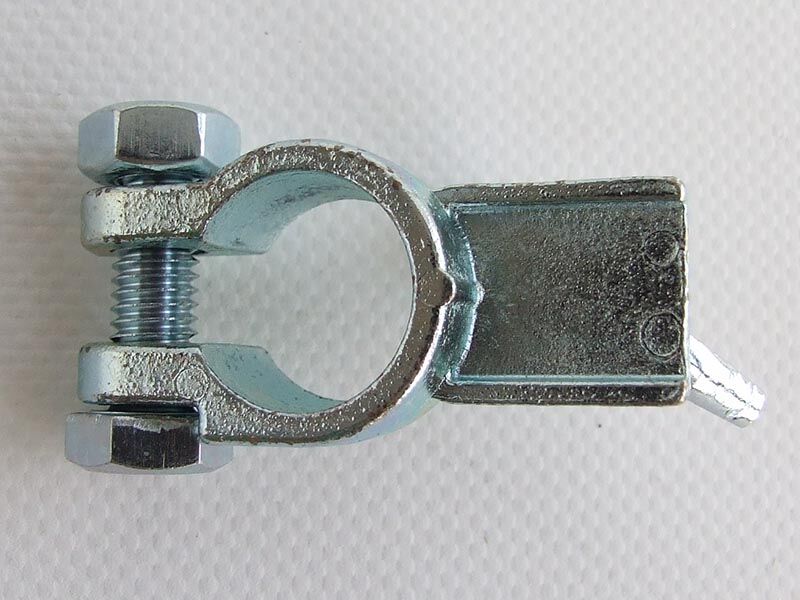 Akumulatorska klema (+ ) s leptir mat za kabel 10-70mm2