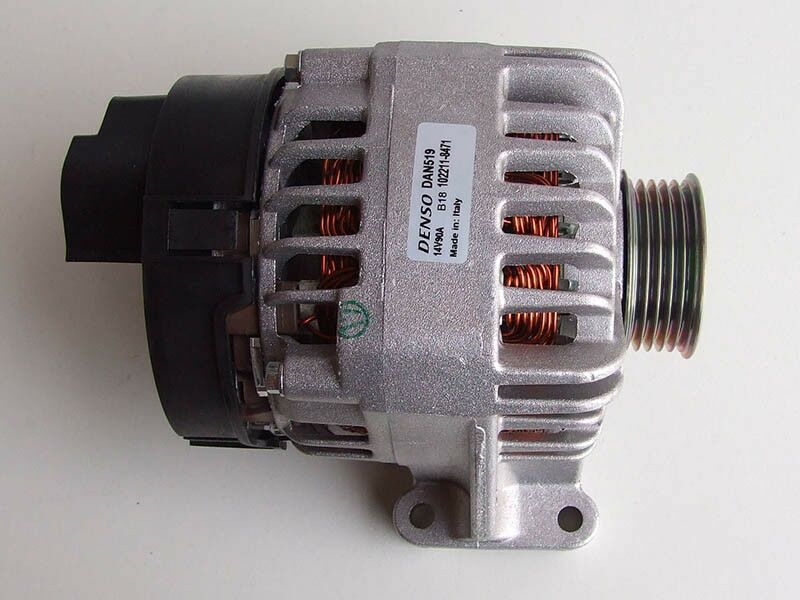 Alternator denso 12v 85a fiat stilo. brava 1.2