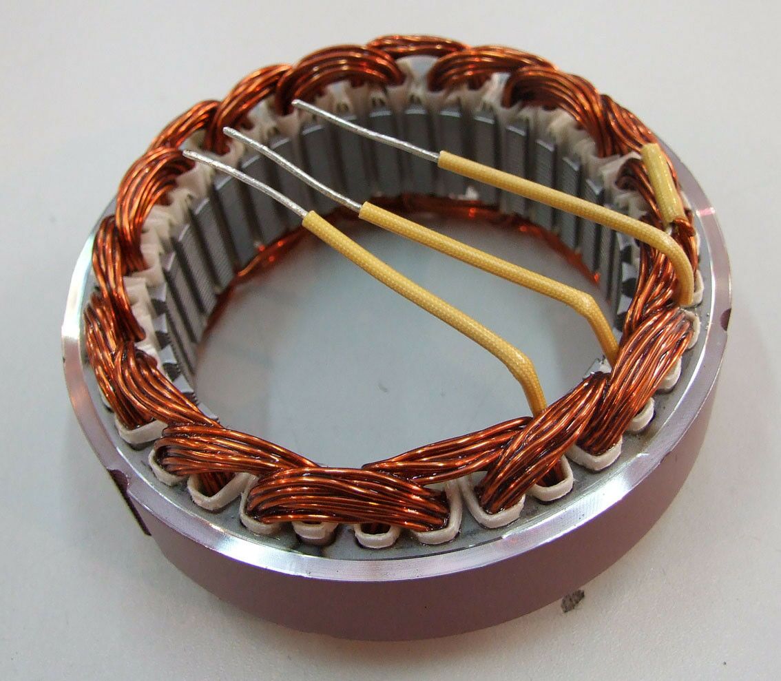 Stator alternatora iskra 12v 33a fiat, seat