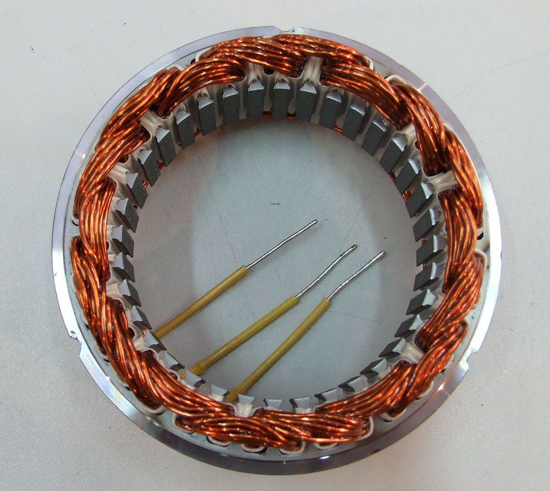 Stator alternatora iskra 12v 33a fiat, seat