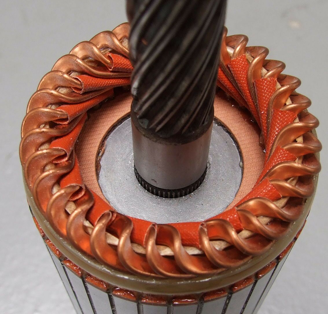 Rotor elektropokretaca bosch 12v dugacka spirala kamion