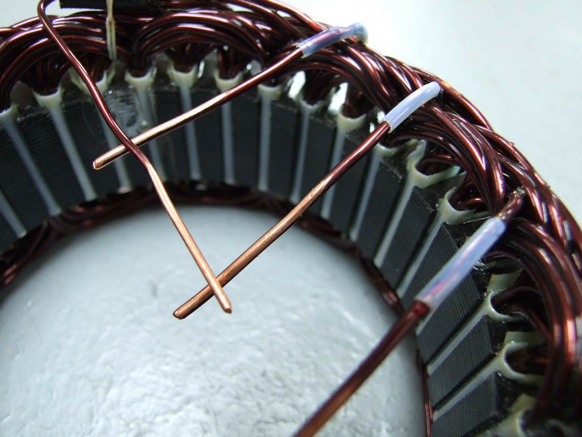 Stator aternatora bosch 24v 80a mercedes actros stari tip