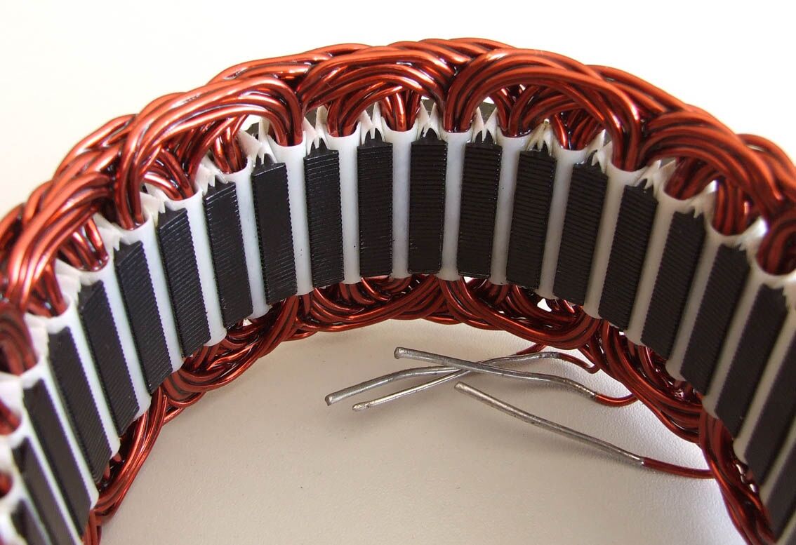 Stator alternatora mitsubishi 12v 75a honda civic