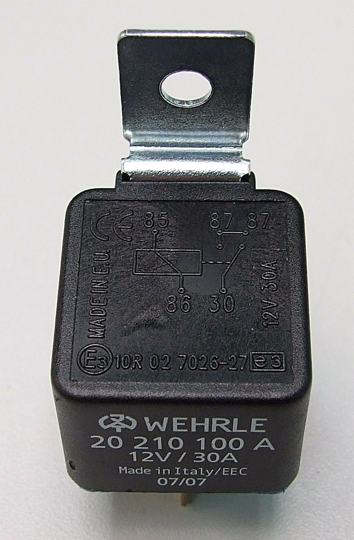 Relej 12v 30a 4 pin