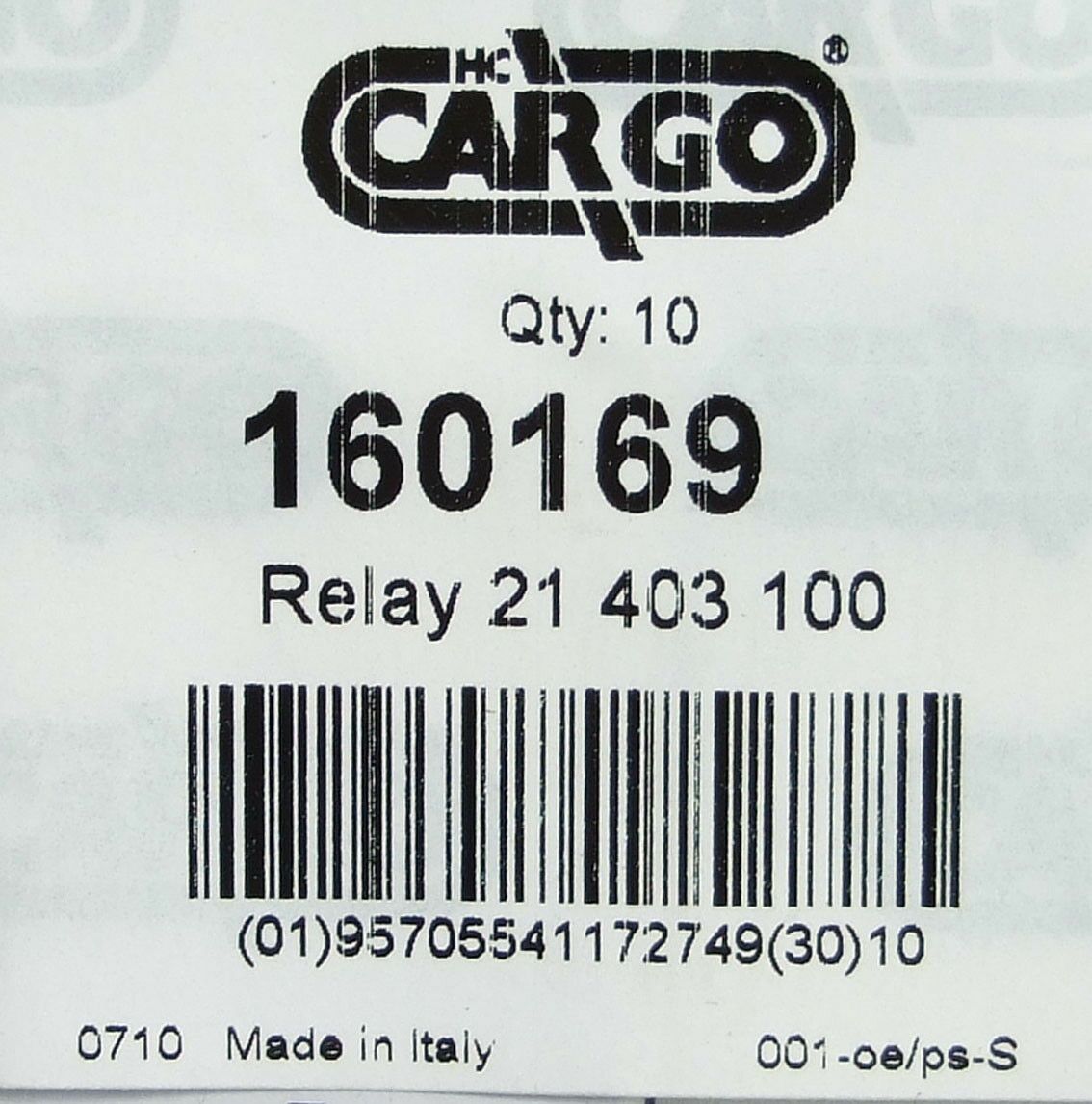 Relej 24v 2x10a 5 pin