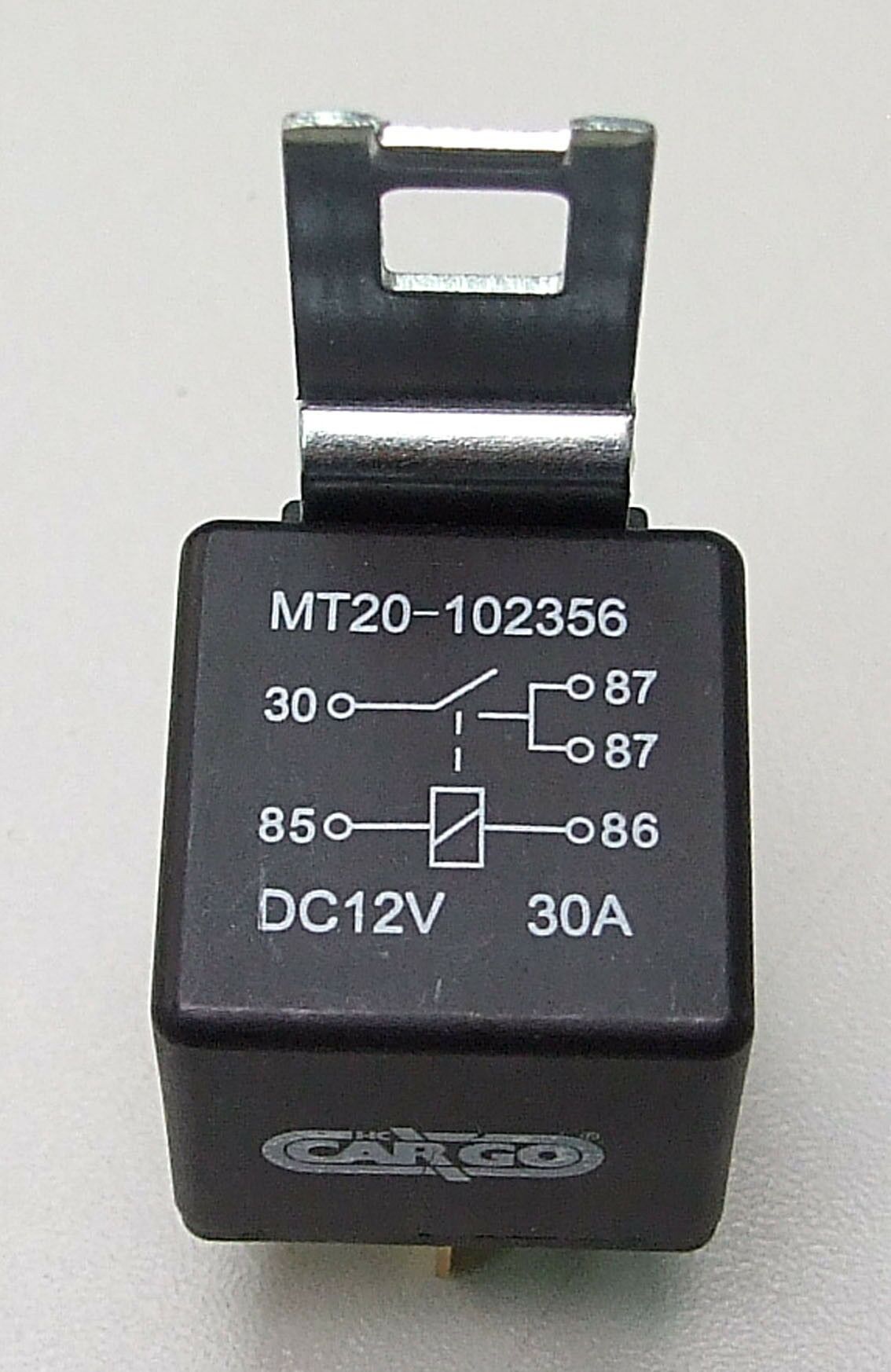 Relej 12v 30a 5 pin