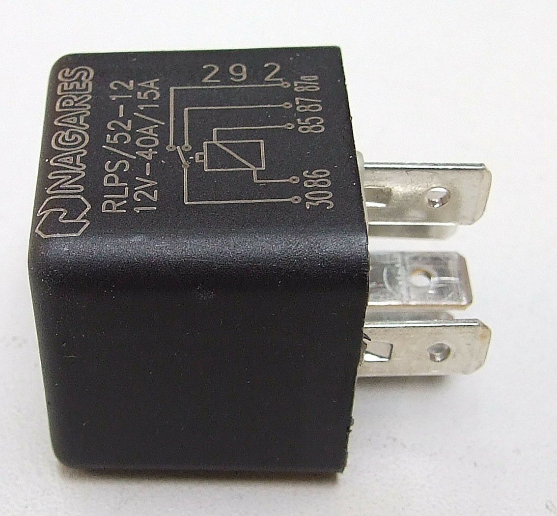 Relej 12v 40/15a 5 pin