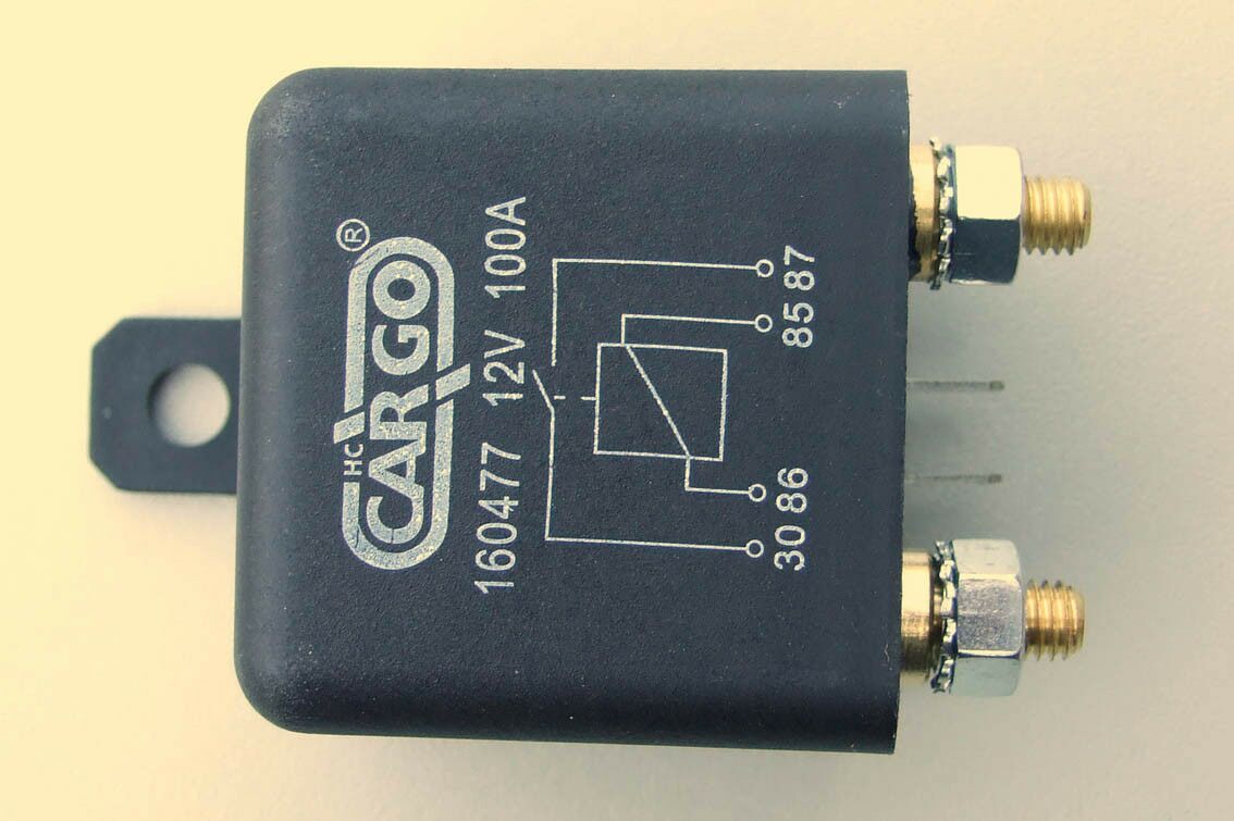 Mini relej 12v 100a 4 pin