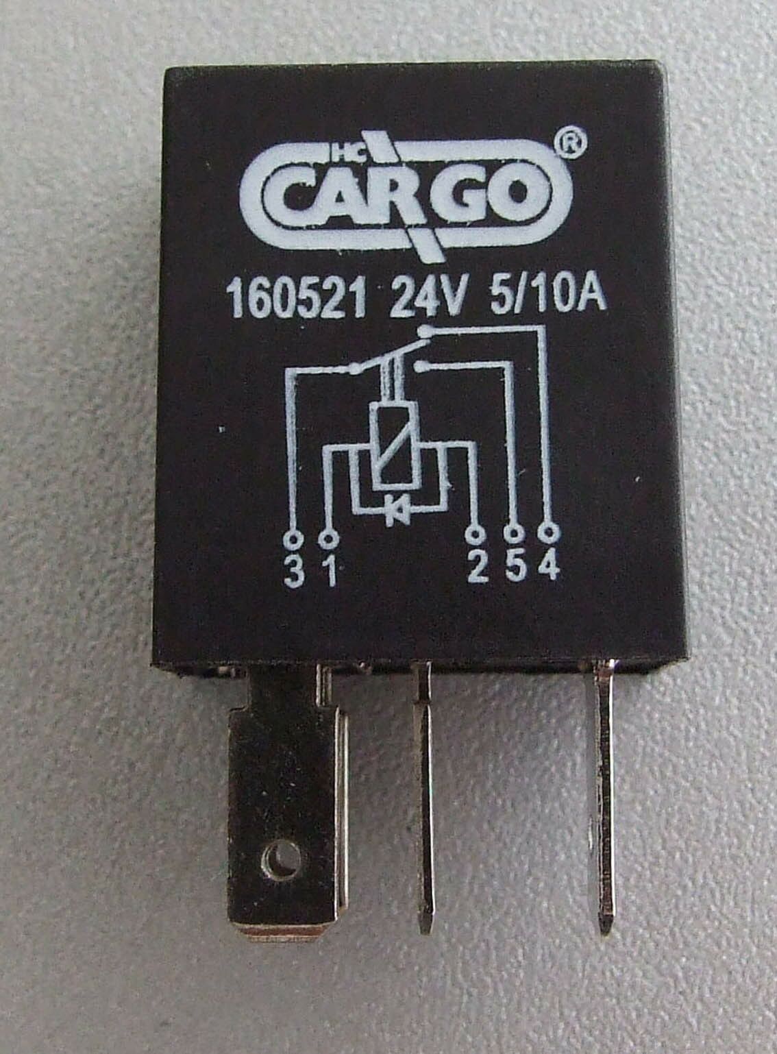 Mikro relej 24v 5/10 a s diodom