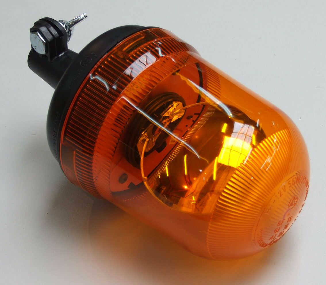 Rotac.lampa 12v  zuta na sipku