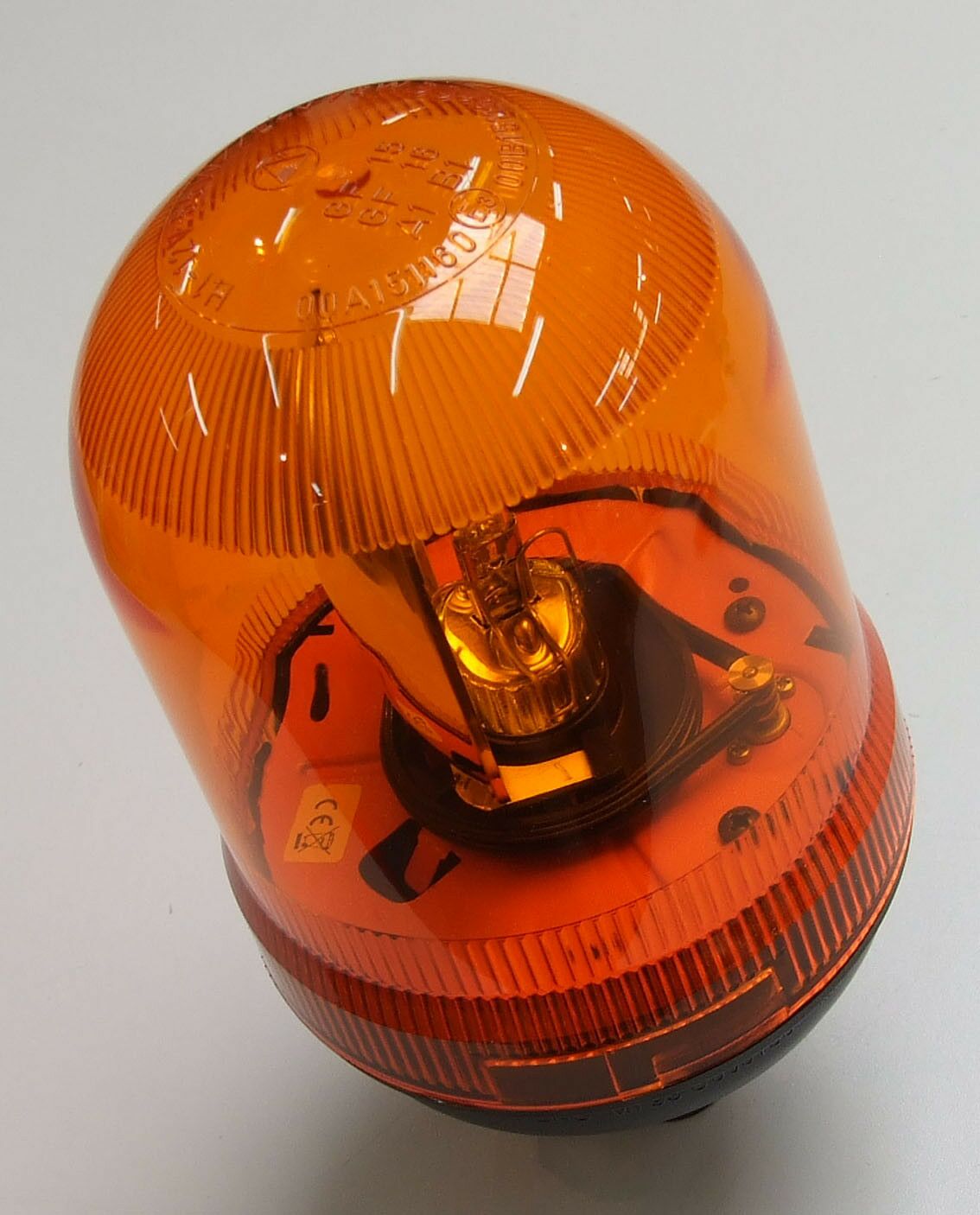 Rotac.lampa 12v  zuta na sipku