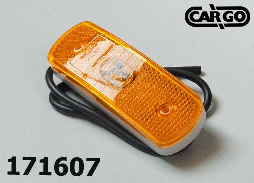 LAMPA BOČNA ŽUTA  LED 24V