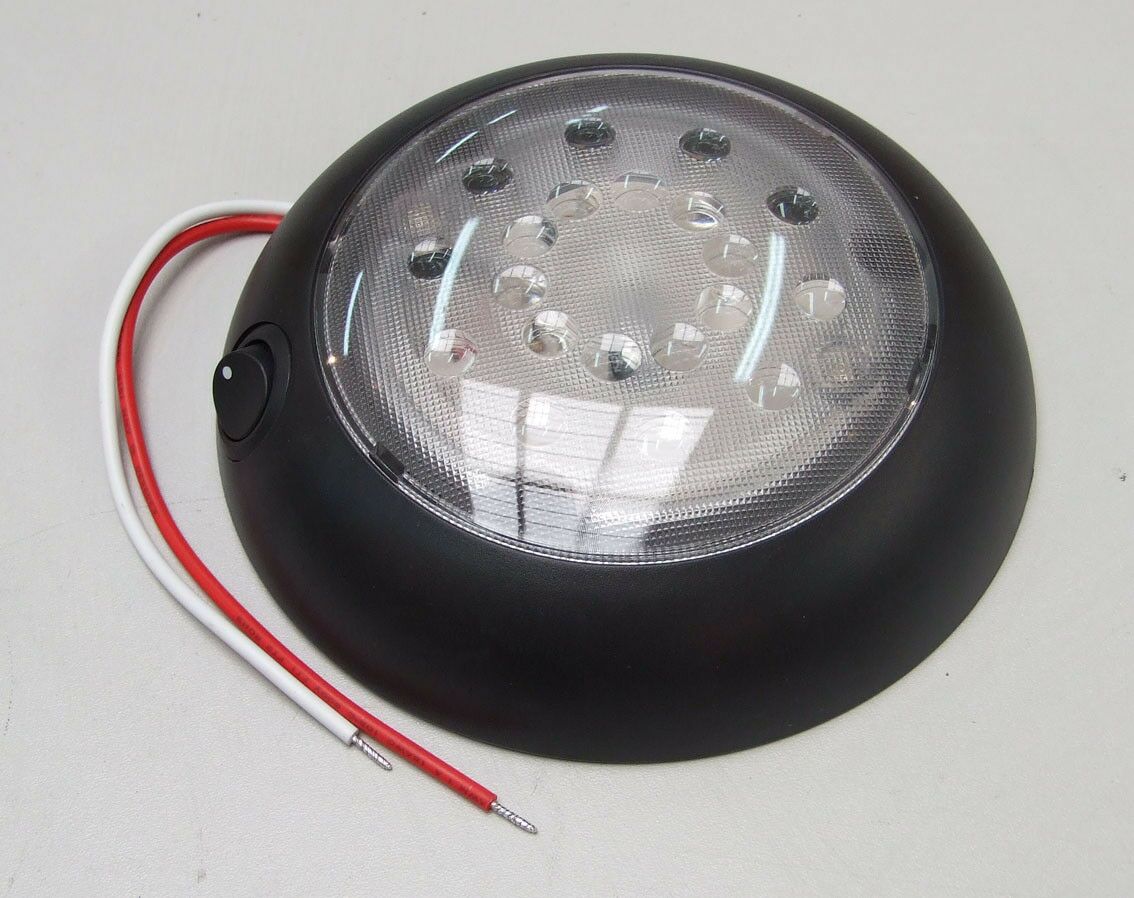 Led lampa 12/24v sa kablom crn