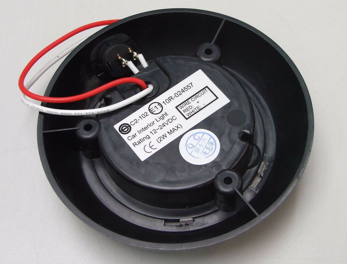 Led lampa 12/24v sa kablom crn