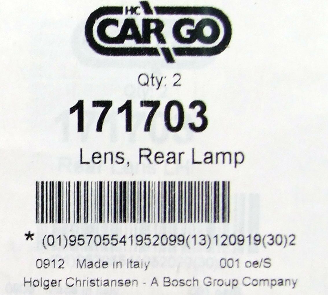 Staklo stop lampe za lampu 171