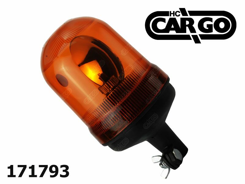ROTIRKA ŽUTA NA ŠIPKU 12/24V CARGO