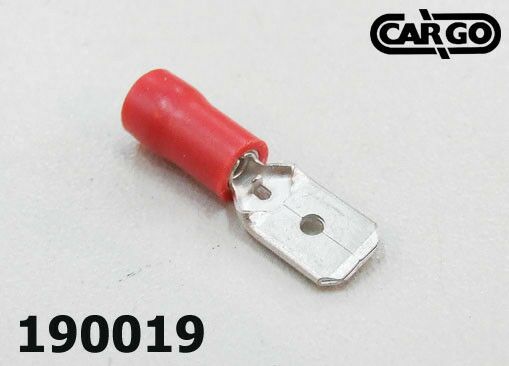 STOPICE 6.3MM MUŠKE CRVENE