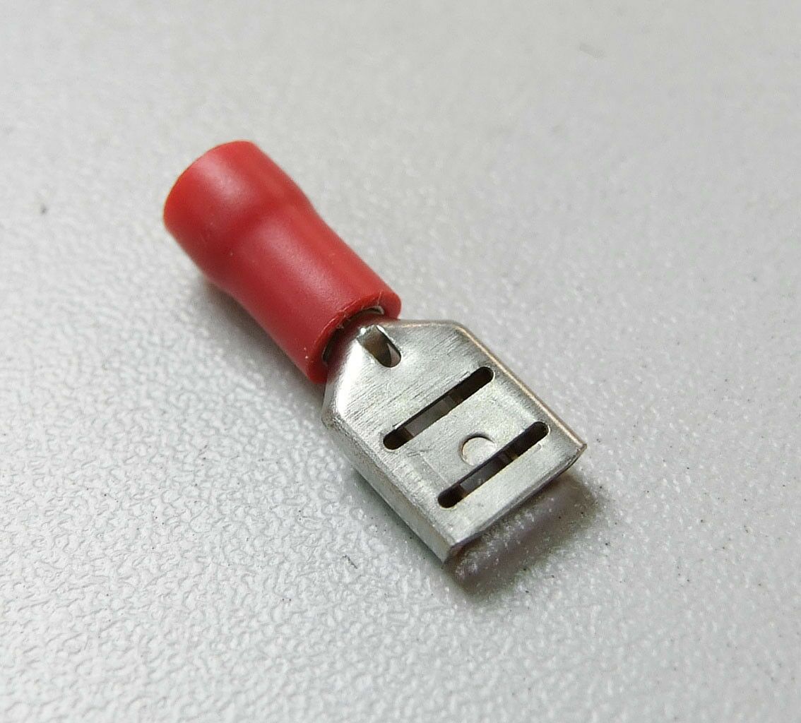 Papucica zenska 6.3x1.5mm2 sa izol.crvena