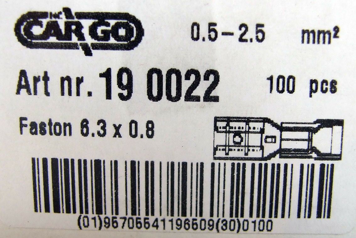 Papucica zenska 6.3x1.5mm2 sa izol.crvena