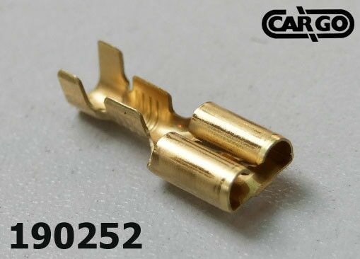 STOPICA ŽENSKA 6.3X2.5MM2 STANDARDNA SA JEZIČKOM