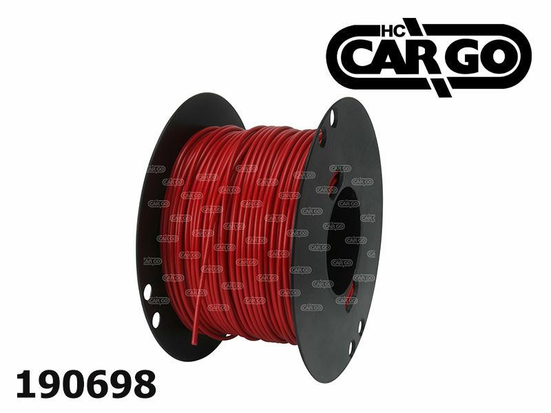 KABEL CARGO 1X1.5MM2 CRVENI 50V 18A