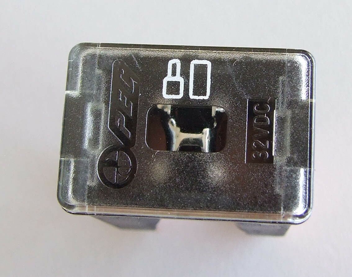 Osigurac japanski 80a crni