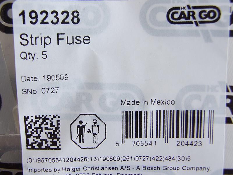 Osigurac strip 100a 48v 60/11mm zatvoren