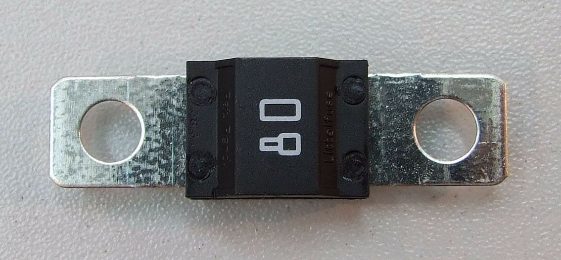 Osigurac midi 80a bijeli