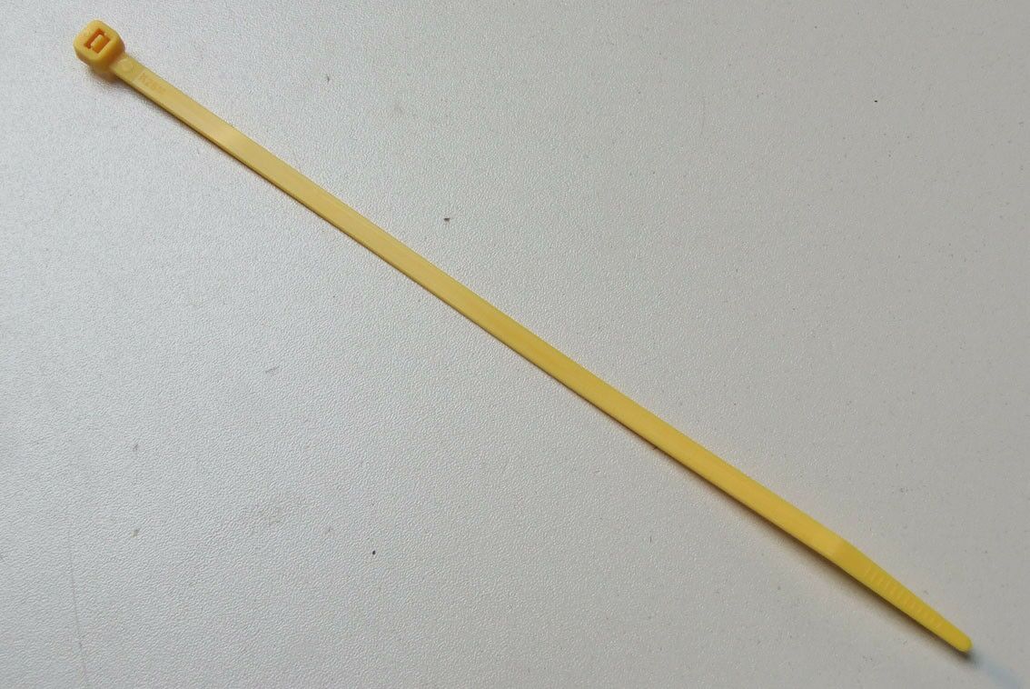 Plasticna vezica 4.8x190mm zuta