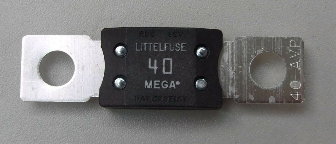 Osigurac mega 40a bijeli