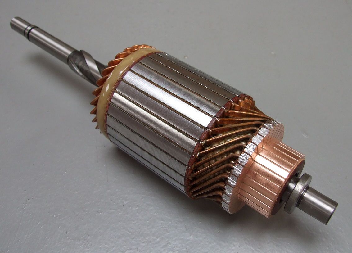 Rotor elektropokretaca bosch 12v traktor 3 spirale