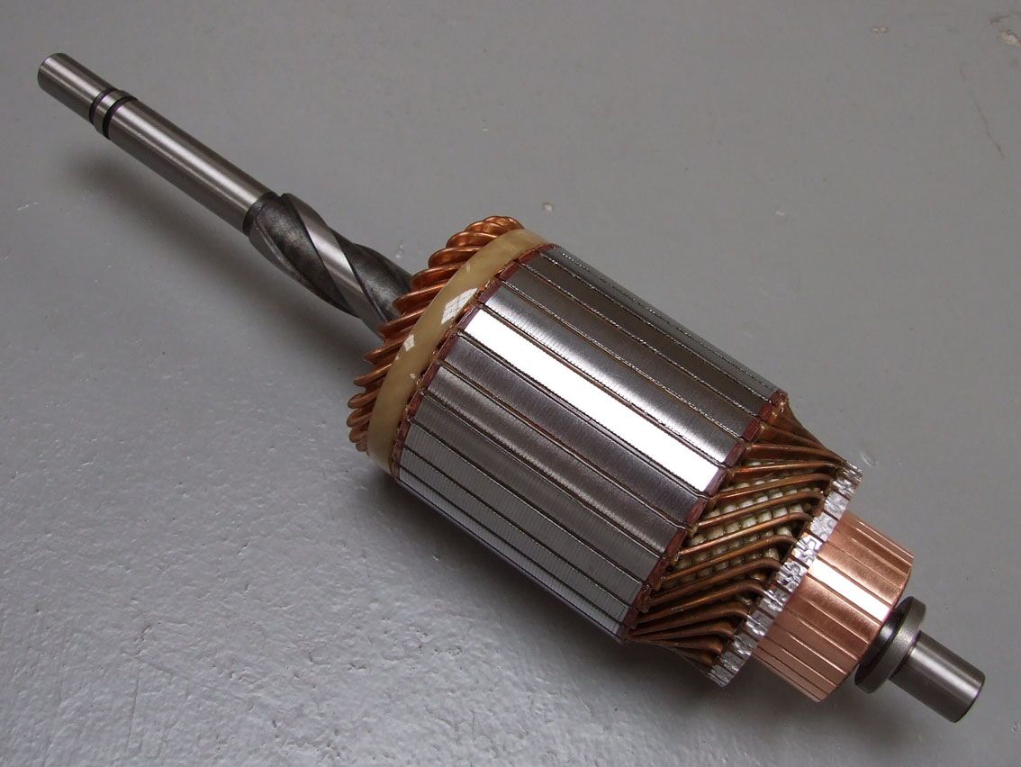 Rotor elektropokretaca bosch 12v traktor 3 spirale