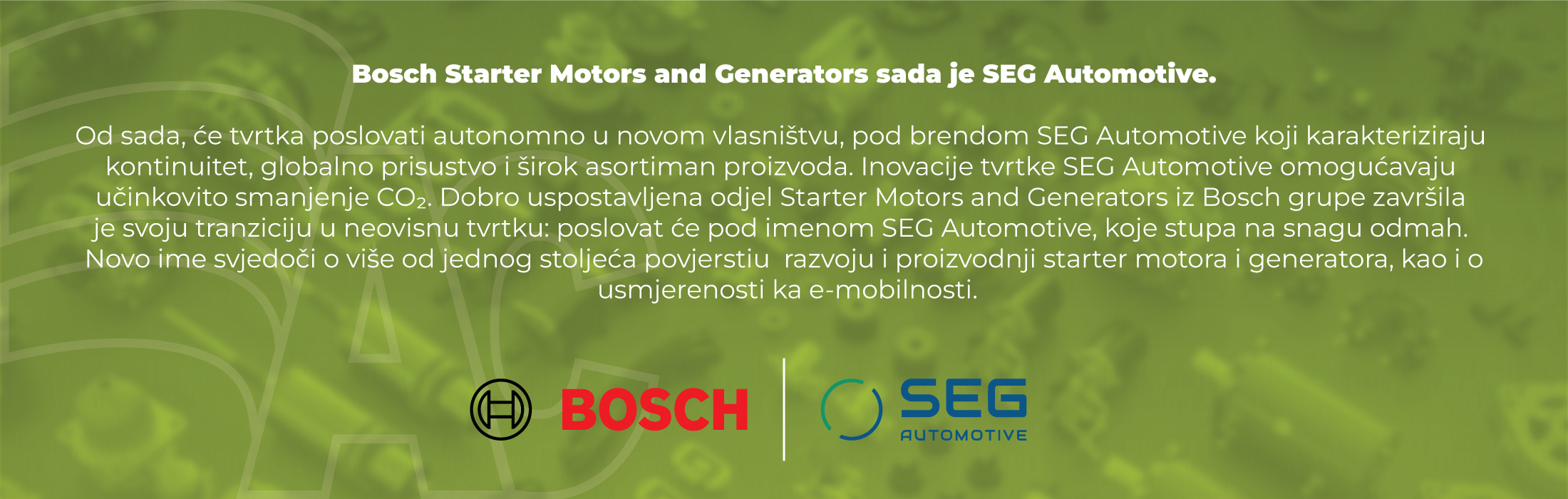 BOSCH SEG