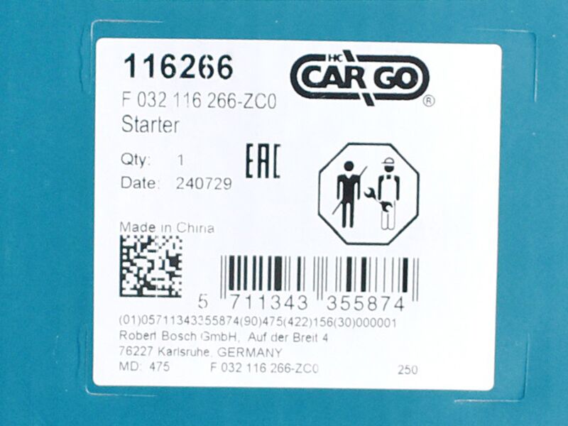 Elektropokretac 12v 1.2kw bosch, ford b-max, fiesta vi, focus iii, transit 1.0 12-