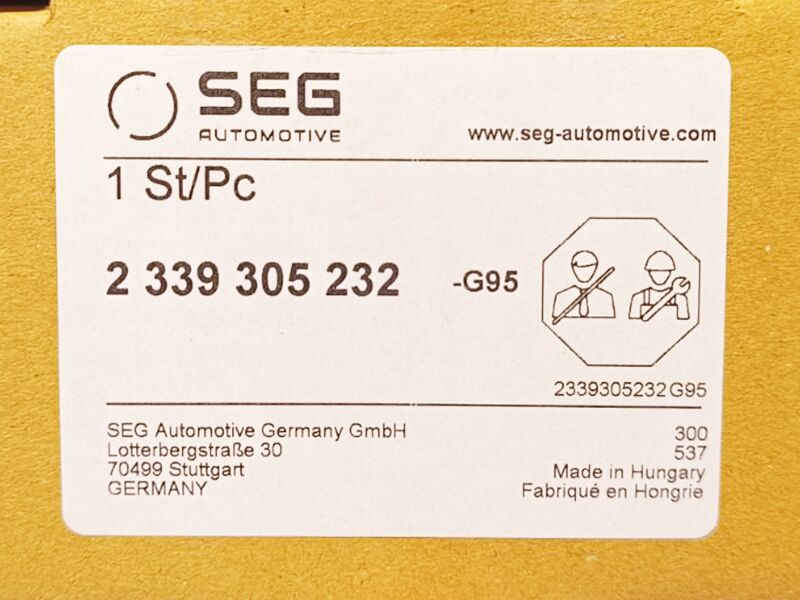 Automat bosch seg fiat doblo punto stilo 1.9 jtd