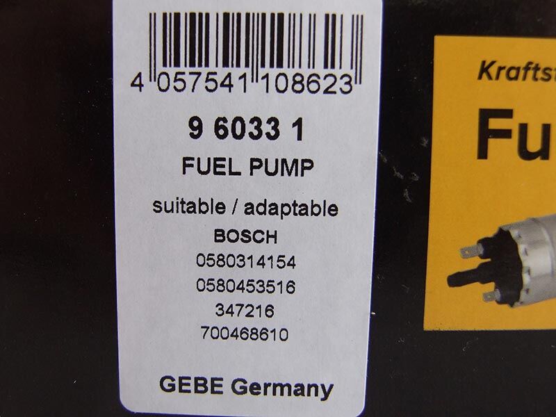 Pumpa goriva 0,76 bara opel as