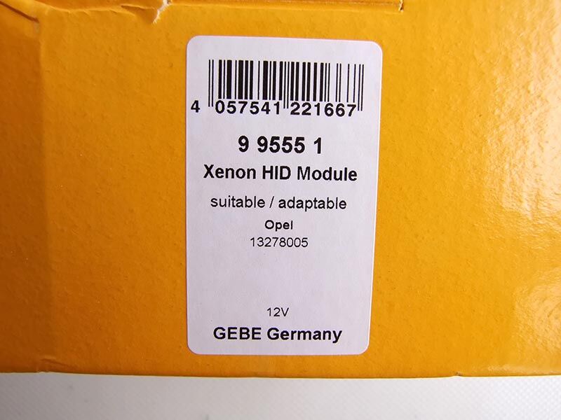 Balast za xenon svjetlo opel astra j, insignia