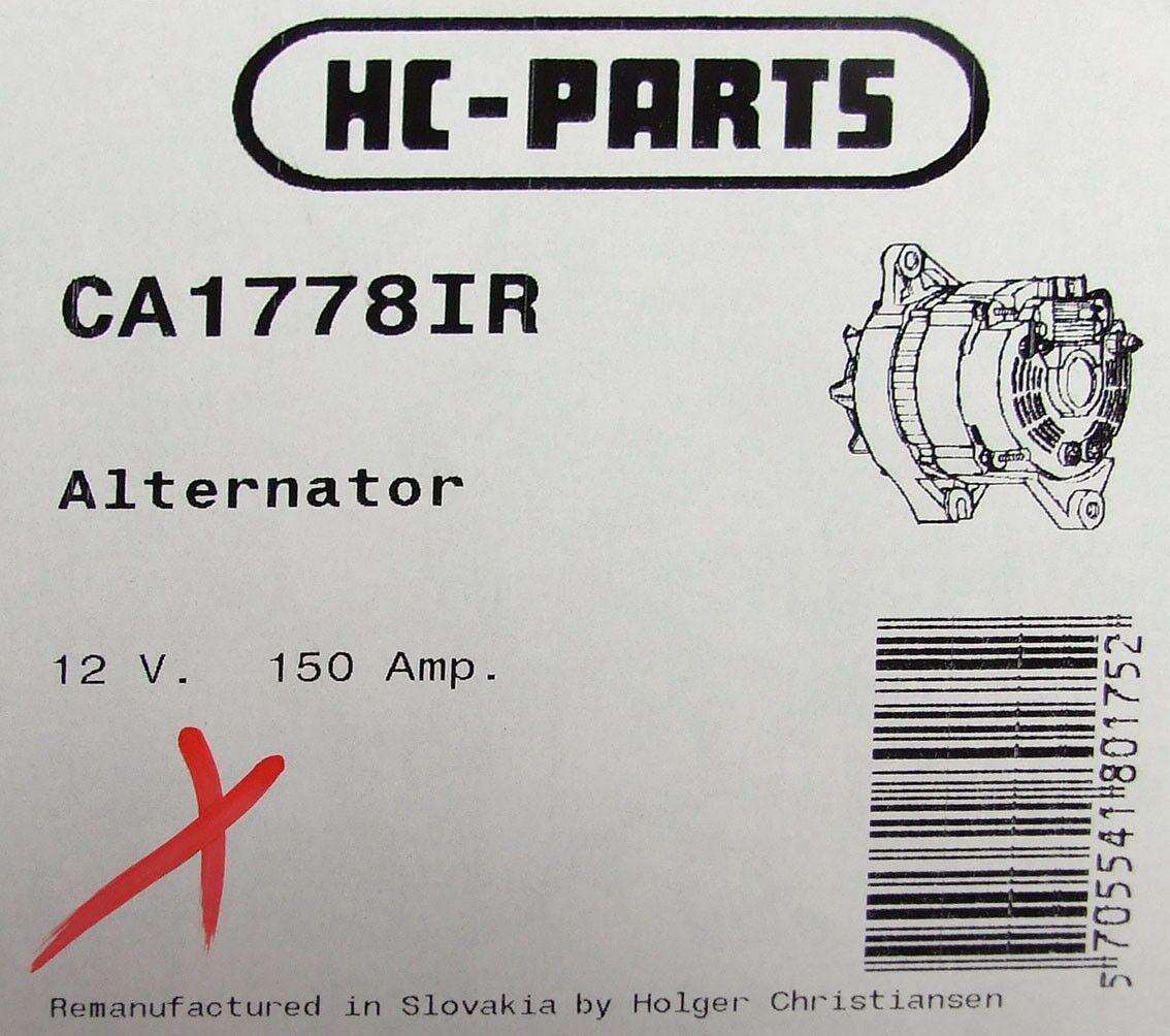 Alternator ford fiesta 1.4 td