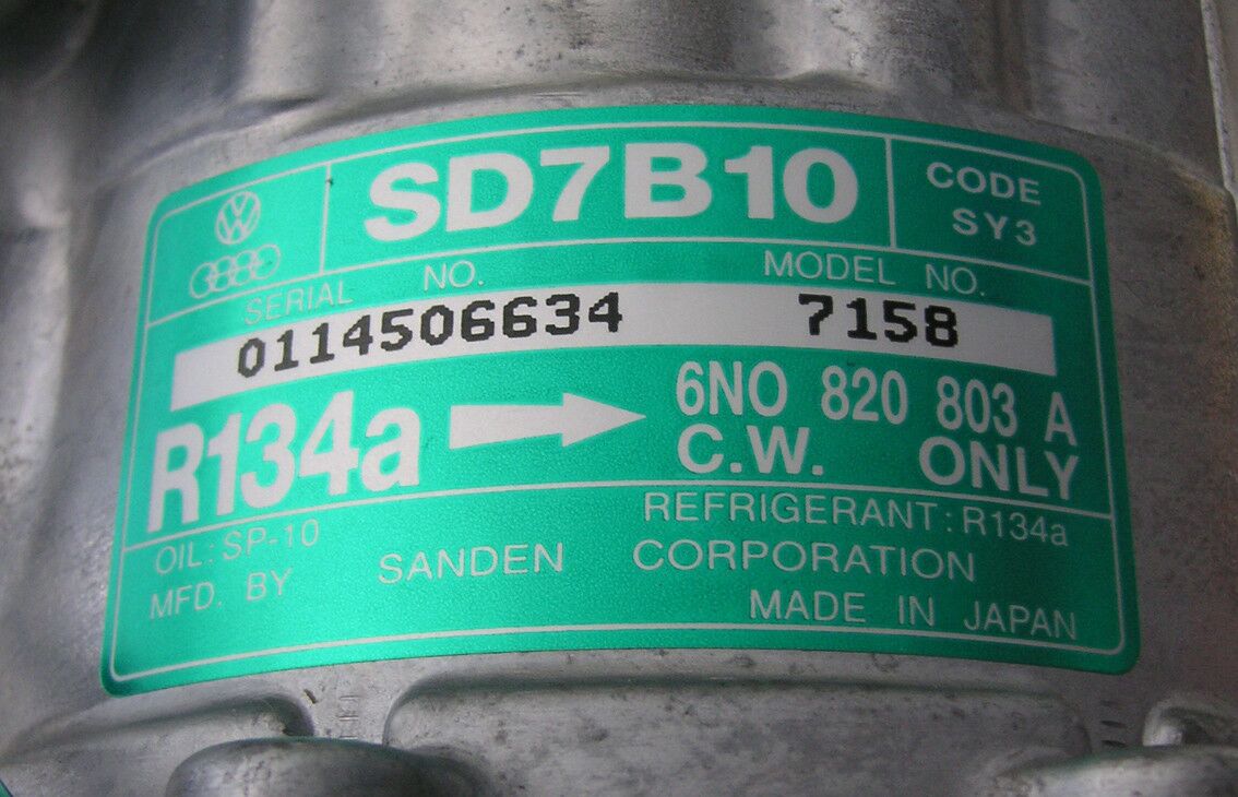 Kompresor 240023 sanden vw polo, skoda felicia