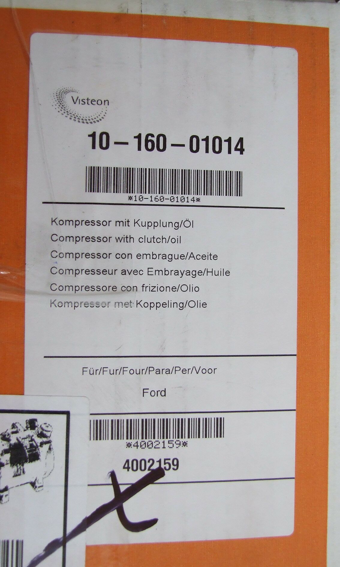 Kompresor 240220 visteon ford mondeo 1.6-2.0 93-