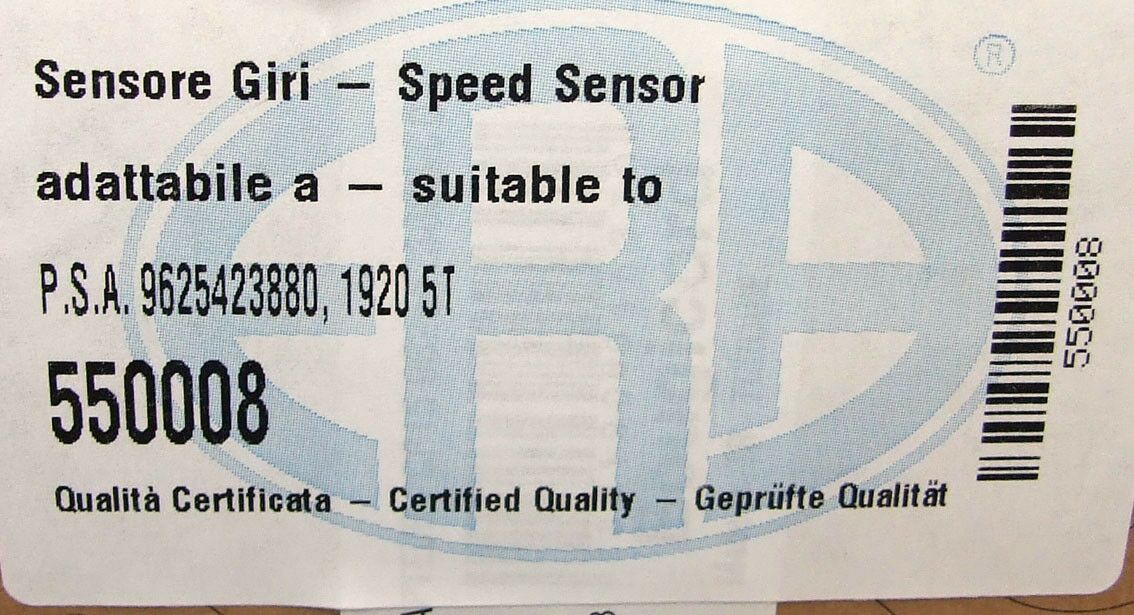 Senzor radilice citroen saxo 1