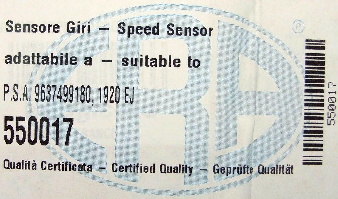 Senzor bregaste c3 1,4 hdi 200
