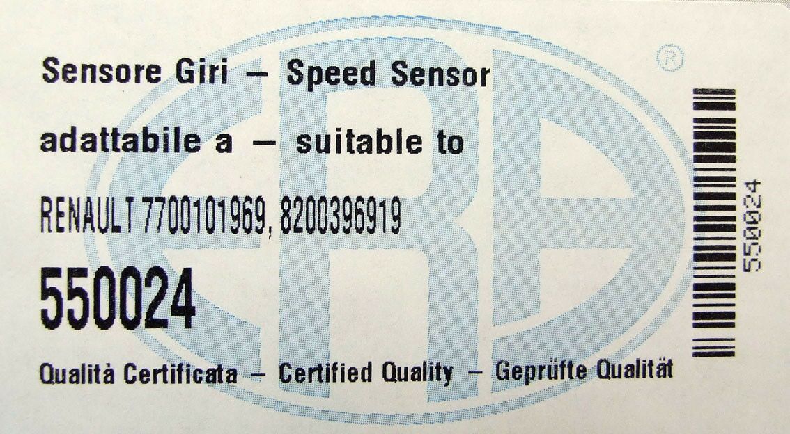 Senzor radilice renault clio ii