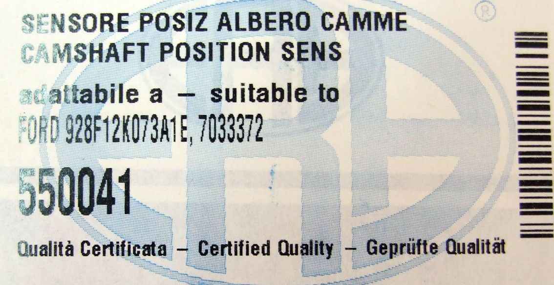 Senzor bregaste ford focus 1,8