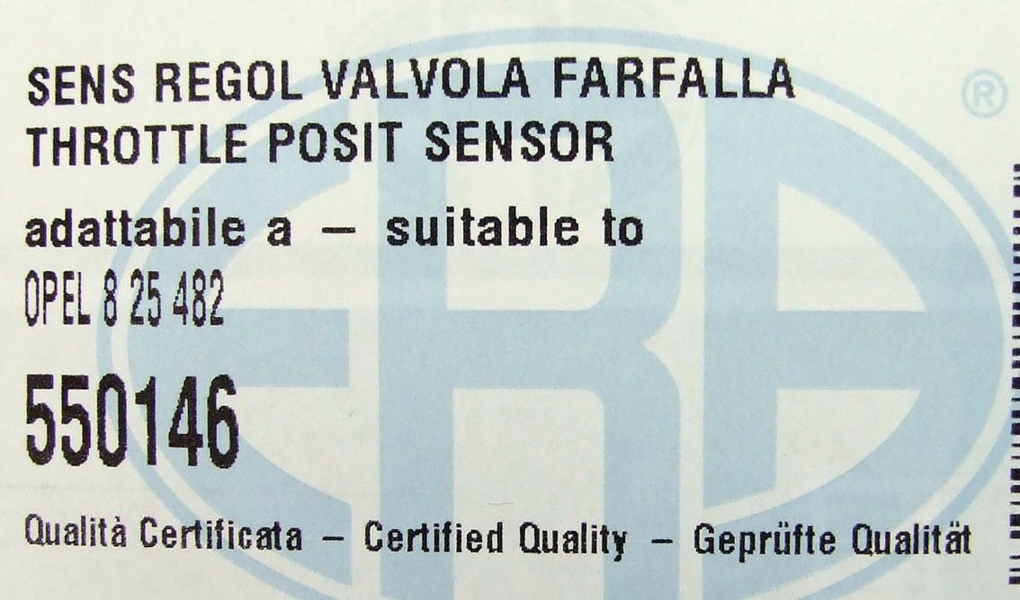 Senzor polozaja usisa opel ast