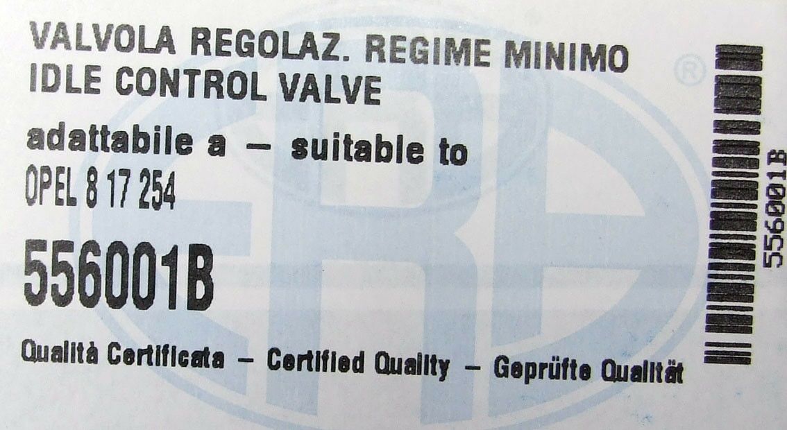 Ventil ler gasa opel astra f, corsa b