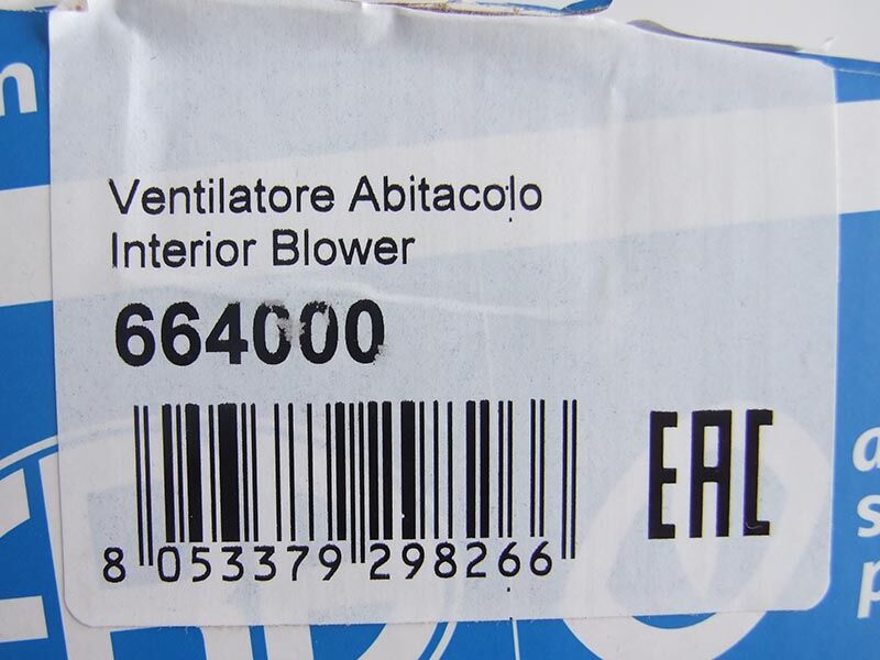 Ventilator kabine mercedes spr